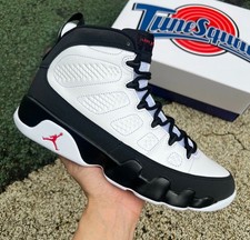 🌠 Nike Air Jordan 9 Retro Space Jam White Black True Red High Top Men's Sneaker picture