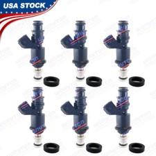 6x Fuel Injectors 06164-P8E-A00 23lbs For Acura TL CL Honda Odyssey Pilot V6 picture
