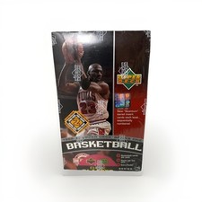RARE 1998-99 Upper Deck Series One NBA. Unopened Box Rip in Factory Seal picture