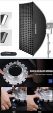 Neewer NS16S Rectangular Softbox 24x35in Double Diffusion Honeycomb Grid picture