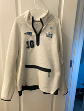 Nike New England Patriots Super Bowl LIX Quarter Zip Sweatshirt Men's 2XL NWOT picture