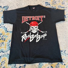Vintage Detroit Real Bad Boys Red Wings Tee picture