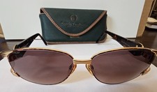 VTG Sergio Tacchini S.T. 1041‑S T802 130mm Gold Tortoiseshell Sunglasses picture