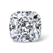 Natural Lab Grown Diamond 1Ct Cushion Cut Natural D Color VVS1 Clarity Certified picture