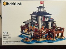 LEGO 910040 Harbormaster’s Office Bricklink New Sealed Fishing Boat Ocean NISB picture