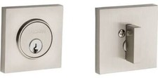 Baldwin 8220056 8220 Santa Monica Contemporary Square Single Cylinder Deadbolt,  picture