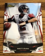 Matt Ryan 2014 Topps Finest Falcons Card #60    *5069* picture
