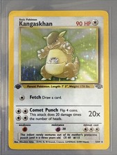 Kangaskhan 5/64 Jungle 1999 English Holo Rare First Edition. NM - NEVER PLAYED picture