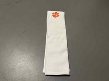 Clemson Tigers Team Issued White Player Exclusive Game Towel Football picture