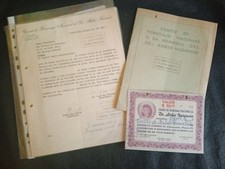 Rare 1953/54 Dr Jose Maria Delgado Autographs Atilio Narancio Homage Archive picture