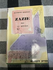 Raymond Queneau ZAZIE DANS LE METRO  1959 vintage 1st English OLYMPIA PRESS DJ picture