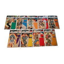 Vintage 1984 1986 GI Joe Full UNCUT Card Backs LOT 9  missle cobra mindbender picture