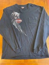 Harley-Davidson Smoky Mountain Roaring Bear Long Sleeve Tee – Size XL – 2012 picture