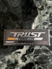 Trust GREDDY Emblem VERY RARE RB26 R32 R33 R34 VSPEC GTR 2JZ 4G63 SKYLINE Supra picture