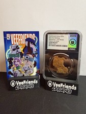 2026 VeeFriends Bad-Ass Bulldog Classic Art Blackend Coin + Comic #14 picture