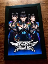 11x17 Framed BABYMETAL Poster Brand New Su-Metal MoaMetal MomoMetal  picture
