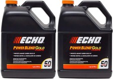 Echo 2 Pack PowerBlend 2-Stroke Engine Oil 1 Gallon Bottle 50:1 Mix 6450050S-2PK picture