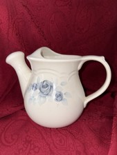 Retired , Vtg. Memories Stoneware Watering Can Pitcher picture