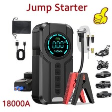 18000A Car Jump Starter Air Compressor Tire Inflator Battery Booster Charge Bank picture