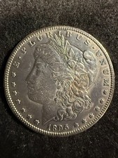 1895-S Morgan Silver Dollar F/VF DETAILS 90% Silver Coin Very Nice Key Date picture