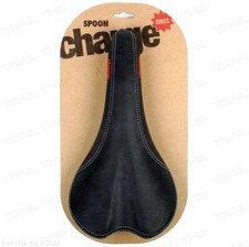 Charge Spoon Bike Saddle Black CrMo Rails Pressure Relief Lightweight Road MTB picture