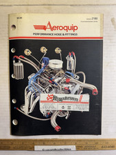 Vintage 1988 Aeroquip Performance Hose & Fittings Bulletin 2180 Catalog picture