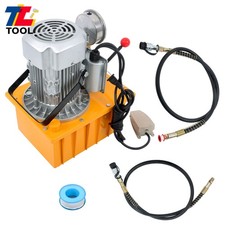 10000 PSI Electric Hydraulic Pump Single Acting Oil Pump 750W 8L Manual Valve picture