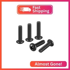 DTGN #8-32x5/8 Phillips Pan Head Machine Screws 304 Black 100pcs picture