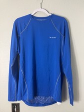 Columbia Women’s Blue Omni-Heat Long Sleeve Shirt- Size Large picture