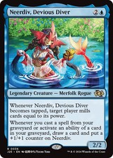 MTG Neerdiv, Devious Diver (Anime) [Foundations Jumpstart] Near Mint Magic edh picture