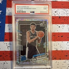 Panini 2023-24 Donruss Victor Wembanyama Rated Rookie Choice #220 PSA 9 picture