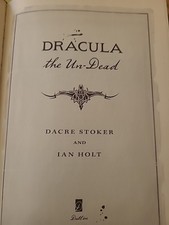Dracula The Undead By Dacre Stoker And Ian Holt picture