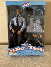 Vintage 2002 Chicago Police Z.J. Sales CPD Officer 12” 1:6 Action Figure picture