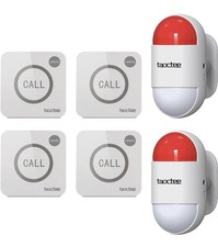 Panic Button Alarm  House Remote Control Office Siren Alarm System Sound & Light picture