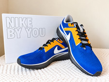 Brand New Nike By You Air Zoom Pegasus 40 – Custom Blue/Orange – Men’s picture