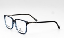 NEW SPERRY VAUGHN C01 BLACK GUNMETAL AUTHENTIC EYEGLASSES 55-16 picture