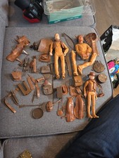 Vintage Marx 2062 Johnny West Chief Jay Huge Lot picture