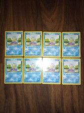 Pokémon TCG WOTC Lot Squirtle 63/102 x6 & 93/130 x2 Base Set/Base Set 2 👀 picture