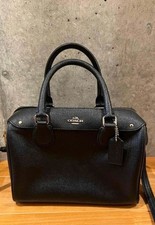 COACH Vintage Black  Boston Bag 2Way picture