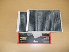 A/C Cabin Air Filter Charcoal  Mercedes Benz 221 830 0718 High Quality Set Pair picture