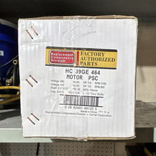 Carrier HC39GE464 Motor PSC Factory Authorized Parts 1/6 HP 1100 RPM 460V picture
