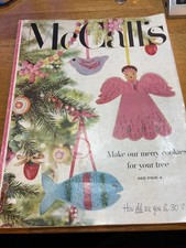 McCall's Magazine December 1952 Christmas Cookies Cover Vintage Ads picture