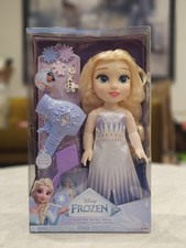 Disney Princess Frozen Get Ready with Me Large Doll and Hair Play Set-Elsa picture