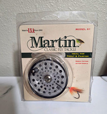 Martin Classic Fly Tackle Model 61 Reel - Made in USA - New In Damaged Pack picture