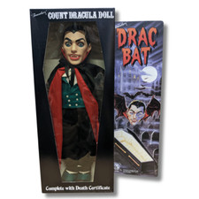 1985 Vintage Traveler's Dracula Doll - New In Box picture