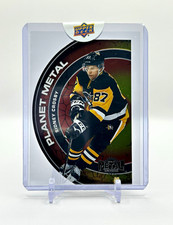 Upper Deck 2016-17 Fleer Showcase Planet Metal Sidney Crosby Penguins #PM15 picture
