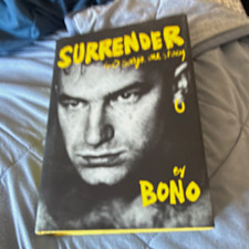 Bono Surrender Hardcover Illustrated Memoir Biography w/ Dust Jacket picture