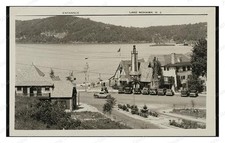 Lake Mohawk New Jersey Entrance Standard Postcard COPY RPPC picture