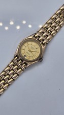 Croton Yellow Gold Plated Swiss Quartz Ladies Watch picture