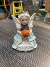 Vintage SR Fine Quality October Birthday Angel Of Hope Tourmaline pumpkin picture
